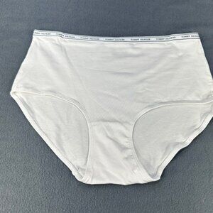 Tommy Hilfiger Womens Size Medium Panty Brief High Rise White New Without Tag
